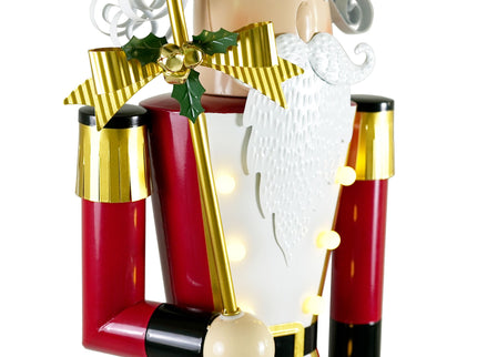 Classic Nutcracker Holiday Decor With Timeless Design And Durable Construction - Red