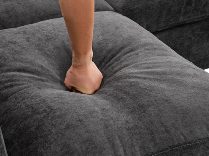 Sectional Sofa Modular U-Shaped With Ottoman & USB Ports