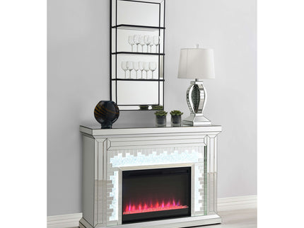 Cardinal - 3 Shelf Wall Mirror - Silver