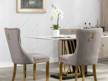 Nikki - Modern, High-End Tufted Dining Chair (Set of 2)