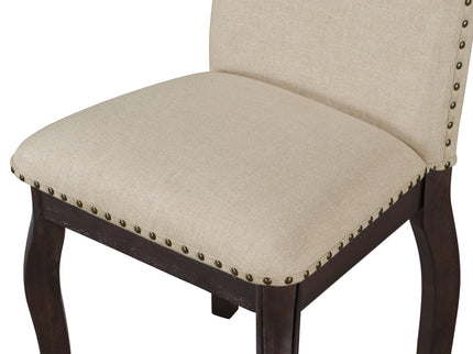 Upholstered Dining Chairs With Nailhead (Set of 2)