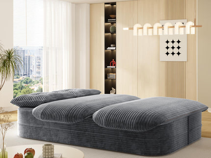 Convertible Floor Sofa Bed With Multi Functional Blanket