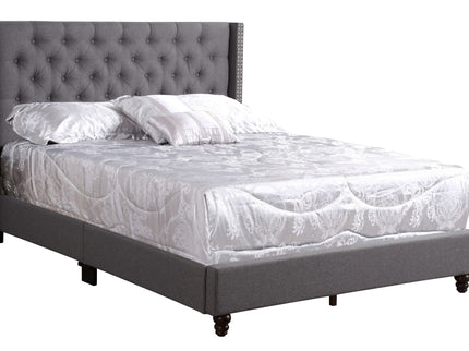 Nailhead Bed Transitional Vibrant