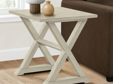 Compact Accent End Table, Square, Transitional