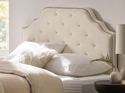 Charismatic - Size Headboard With Button Tufting And Nailhead Trim