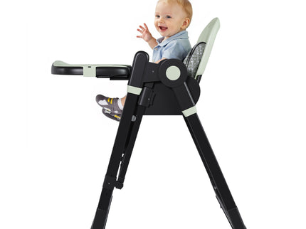 Convertible Baby High Chair To Rocker With 5 Point Harness