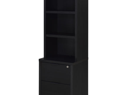 Geary - 3 Piece Wall Unit Bookcase Set With USB Storage