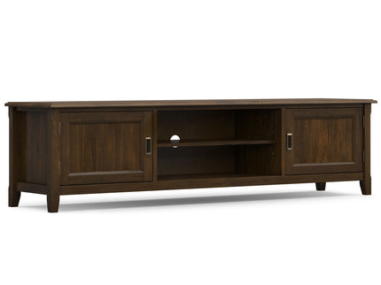 Burlington - Low TV Media Stand - Mahogany