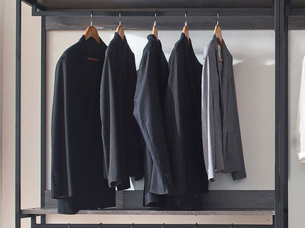Monica - Walk-In Closet System, Extra Storage Space - Rustic