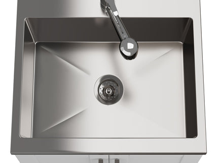 Kyle - Laundry Cabinet & Faucet And Stainless Steel Sink