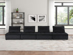 Black / 4 Pc. Sectional