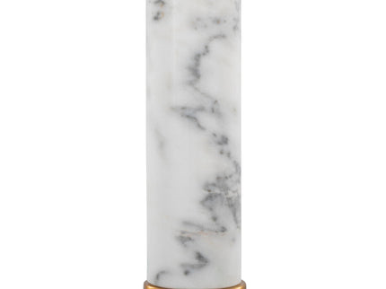 Marabella - Contemporary Marble Table Lamp (Set of 2) - Brass / White