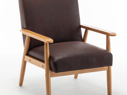 Wide Classic Mid-Century Modern Arm Chair