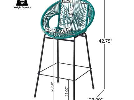 Ferrara - Outdoor Patio Barstool (Set of 2)