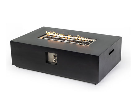 Propane / Natural Gas Fire Pit Table, 50,000 BTU - Charcoal