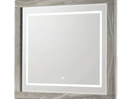 Jazz - LED Mirror With Touch Sensor Switch (Dresser Not Included) - White