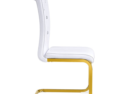 Elegant Design Alligator Skin Upholstered Dining Chairs