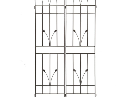 Metal Garden Trellis Rustproof For Climbing Plants Outdoor Flower Support