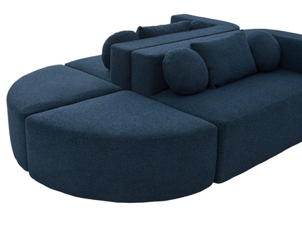 Boneless - Couch Modular Sectional Sofa With Deep Seating And Curved Design