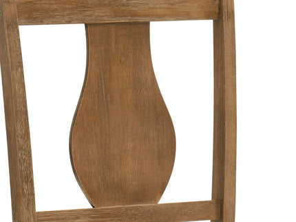 Kayee - 5 Pieces Pack Dining Set - Weathered Oak