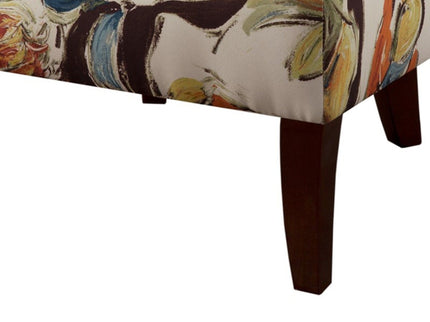 Erika - Accent Chair With Printed Upholstery - Multi