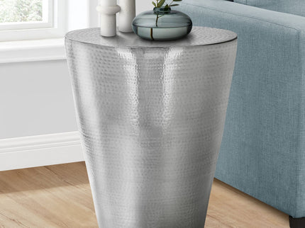Drum Accent Side Table, Elegant Design