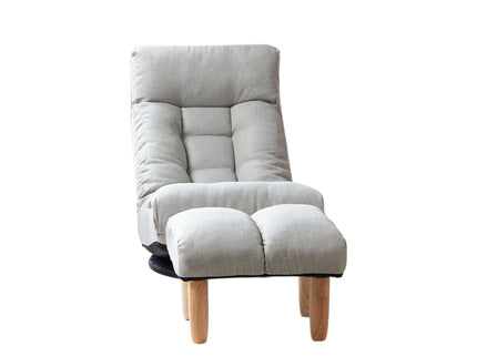 Adjustable Japanese Reclining Floor Chair Sofa With Metal Frame For Living Room