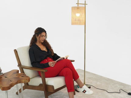 Brizo - Tall Corner Floor Lamp - Gold