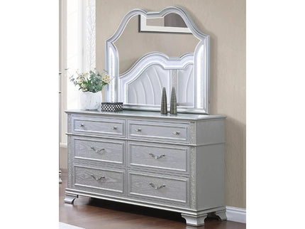 1 Piece Dresser Crystal Knobs Pull Handles Bedroom Furniture - Gray