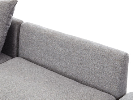 Sectional Sofa Modular U-Shaped With Ottoman & USB Ports
