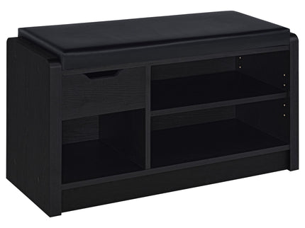 Astor - Open Shelf Storage Bench