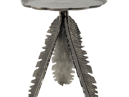 Leaf Side Table - Silver