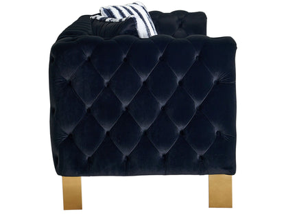 Chesterfield - Modern Tufted Living Room Sofa, 84.25''W Couch