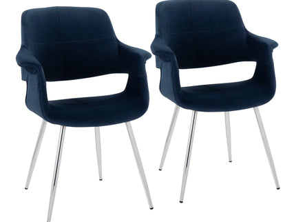 Vintage Flair - Glam / Art Deco Chair (Set of 2)