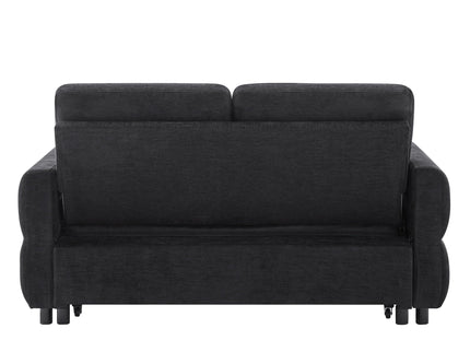 Convertible Sofa Bed Loveseat With Adjustable Backrest And USB Ports