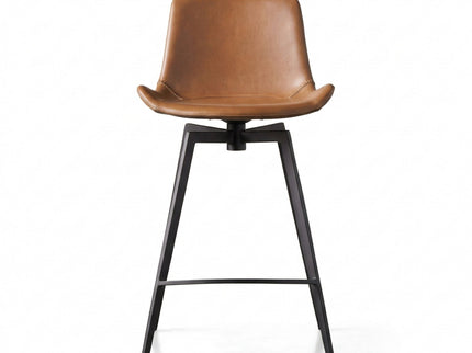 Swivel Counter Stool - Brown