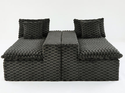 Multifunctional Sofa, Side-By-Side Or Facing Each Other