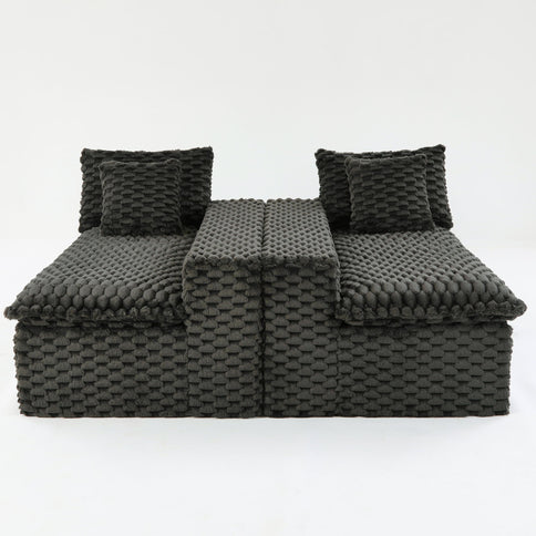 Multifunctional Sofa, Side-By-Side Or Facing Each Other
