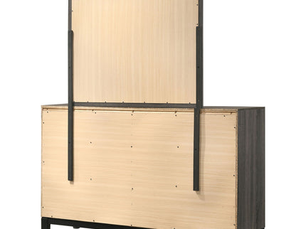 Cabrillo - 6 Drawer Dresser With Mirror - Gray