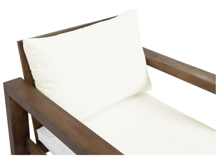Stylish Outdoor Chair Set With Cushions For Garden (Set of 2)