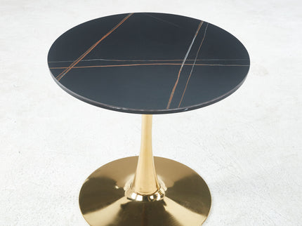 Mid-Century Tulip Table With Round Top, Pedestal Base