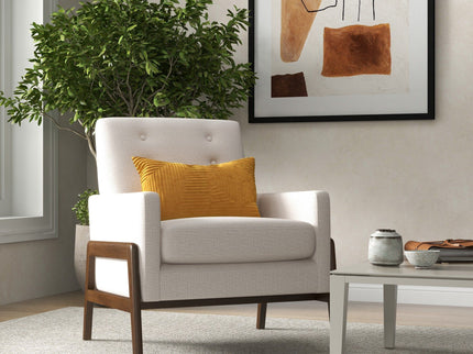 Cole - Solid Wood Lounge Chair