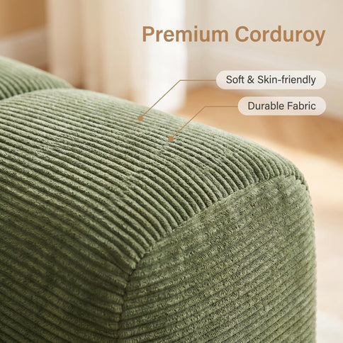 Extra Large Compression Sofa, Cloud Puff Couch For Living Room