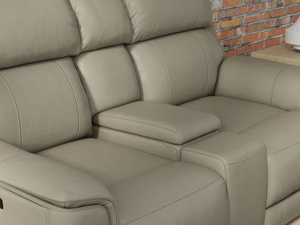 Oslo - Dual Power Reclining Loveseat With Console