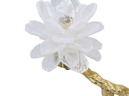 Aluminum Candle Holder With Marble Stand