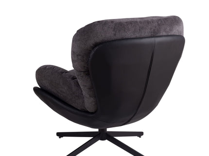 360° Swivel Office Chair, No Wheels