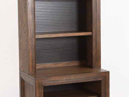 Bookcase Pier, 2 Tone - Brown