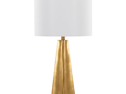 Pompeii - Contemporary Table Lamp - Gold / White