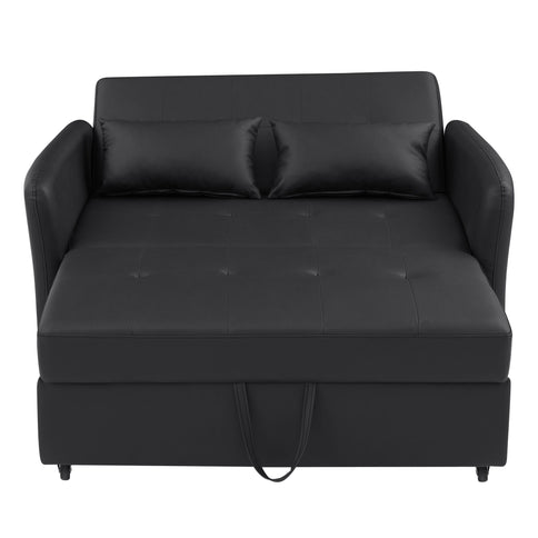 Convertible Sleeper Sofa Bed With 3 USB Ports