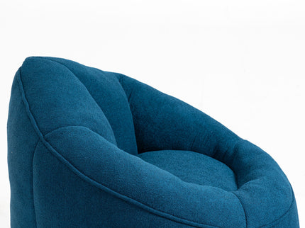 Bedding Bean Bag Sofa Chair High Pressure Foam With Footrest